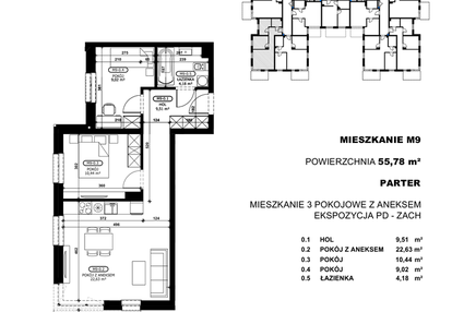 Mieszkanie w inwestycji: Stacja Łódź V – etap C2