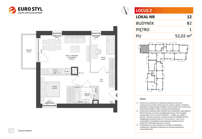 Mieszkanie w inwestycji: Locus 2 bud. B2
