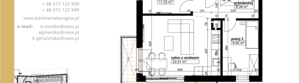 Mieszkanie w inwestycji: Panorama Bańgów Etap II
