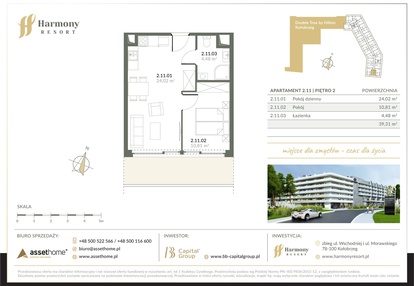 Mieszkanie w inwestycji: Harmony Resort