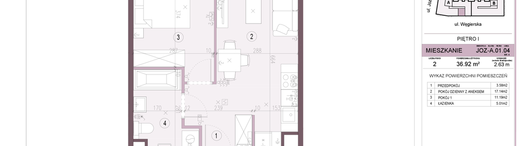 Mieszkanie w inwestycji: Apartamenty Józefińska
