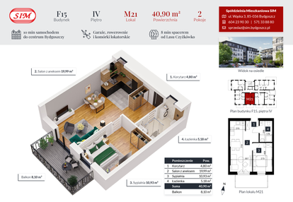 Mieszkanie w inwestycji: Tęczowy Zakątek F-15