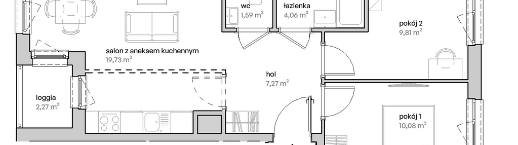 Mieszkanie w inwestycji: Unii Lubelskiej Vita