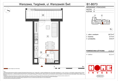 Mieszkanie w inwestycji: Warszawski Świt etap VIII