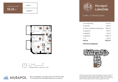 Mieszkanie w inwestycji: Murapol LakeSide