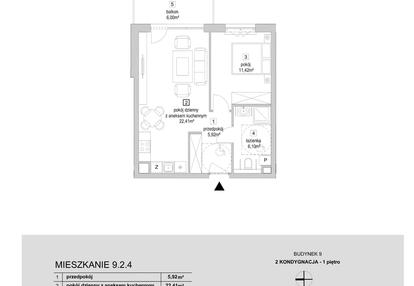 Mieszkanie w inwestycji: Osiedle Przyjemne IV