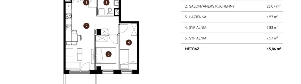 Mieszkanie w inwestycji: Murapol RiverSide