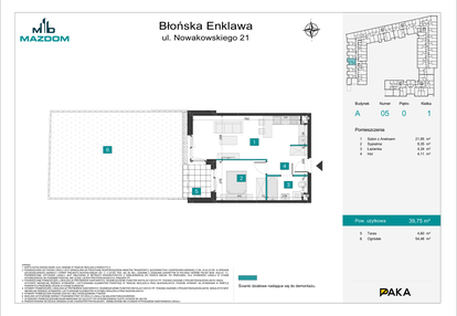 Mieszkanie w inwestycji: Błońska Enklawa