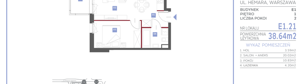 Mieszkanie w inwestycji: Miasteczko Brzeziny II