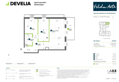 Mieszkanie w inwestycji: Vilda Arte