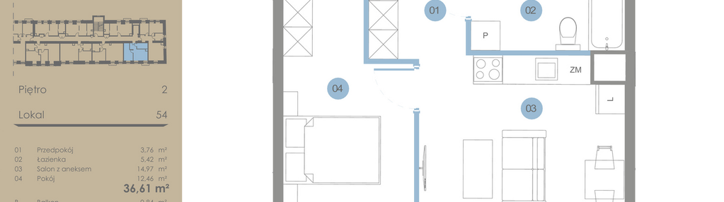 Mieszkanie w inwestycji: Oficyna - mieszkania