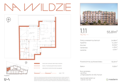 Mieszkanie w inwestycji: Na Wildzie