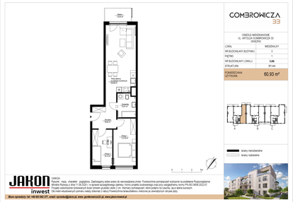 Mieszkanie w inwestycji: Gombrowicza 33 - etap II