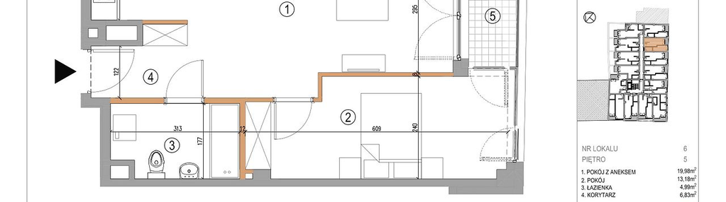 Mieszkanie w inwestycji: 5th Avenue Apartments