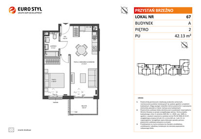 Mieszkanie w inwestycji: Przystań Brzeźno