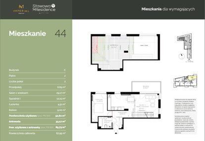 Mieszkanie w inwestycji: Stawowa Residence - etap V