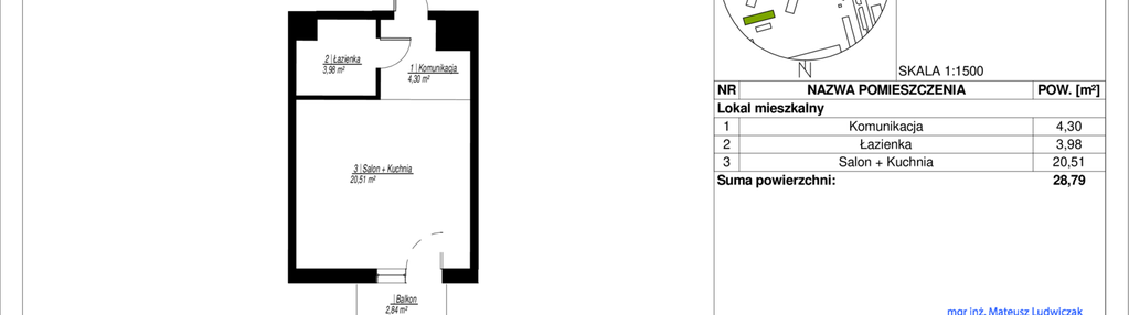 Mieszkanie w inwestycji: Jasielska 8C etap II