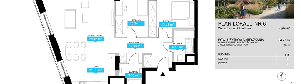 Mieszkanie w inwestycji: Stacja Wola - Etap III