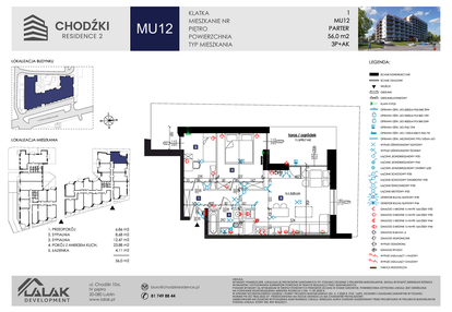 Mieszkanie w inwestycji: Chodźki Residence 2