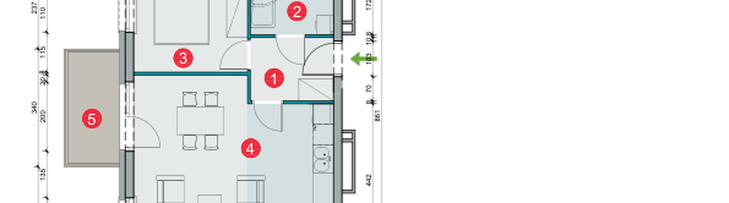 Mieszkanie w inwestycji: Osiedle Uniwersyteckie etap III