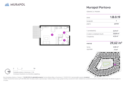 Mieszkanie w inwestycji: Murapol Portovo etap II