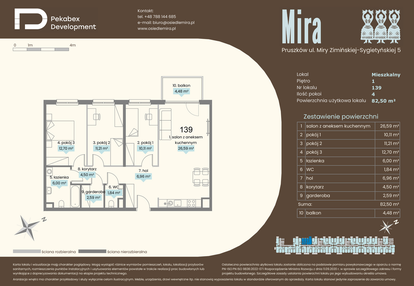 Mieszkanie w inwestycji: Mira