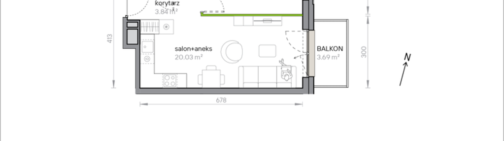 Mieszkanie w inwestycji: Przy Parku Vita