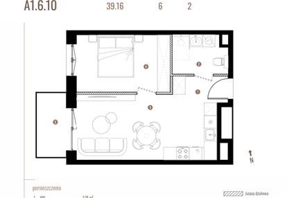 Mieszkanie w inwestycji: Belg Apartamenty etap II
