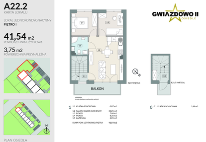 Mieszkanie w inwestycji: Gwiazdowo II
