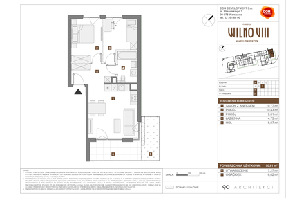 Mieszkanie w inwestycji: Osiedle Wilno VIII