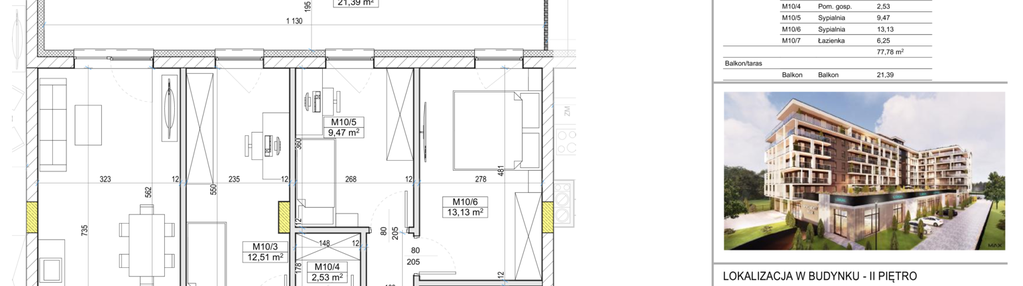 Mieszkanie w inwestycji: Apartamenty Widok Włoszczowa