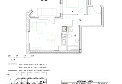 Mieszkanie w inwestycji: Osiedle Jodłowa bud. F