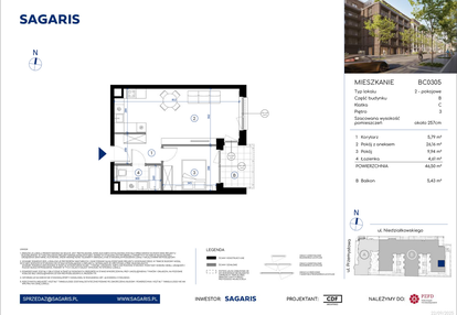 Mieszkanie w inwestycji: Niedziałkowskiego Park