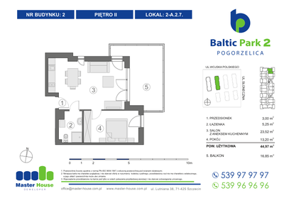 Mieszkanie w inwestycji: Baltic Park 2 Pogorzelica bud. 1 i 2