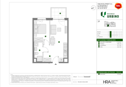 Mieszkanie w inwestycji: Osiedle Urbino etap 4.2