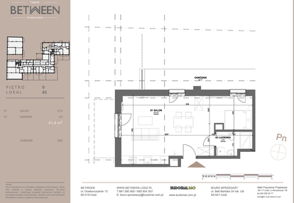 Mieszkanie w inwestycji: BETWEEN