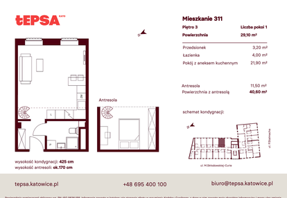 Mieszkanie w inwestycji: Tepsa Kato