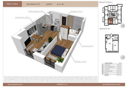 Mieszkanie w inwestycji: Przy Parku etap II