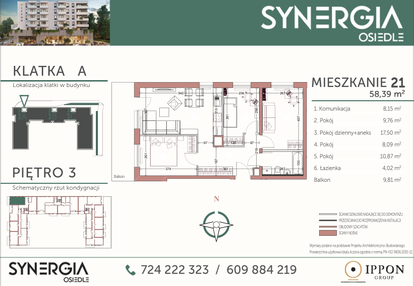 Mieszkanie w inwestycji: SYNERGIA