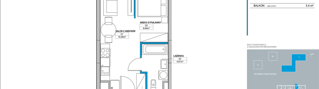 Mieszkanie w inwestycji: Nordic Bemowo - etap III