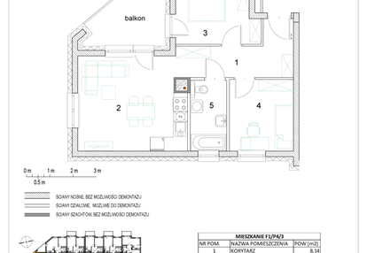 Mieszkanie w inwestycji: Osiedle Jodłowa bud. F