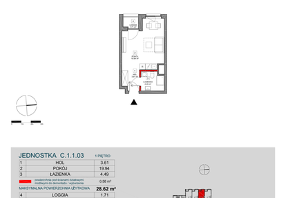 Mieszkanie w inwestycji: ATAL SKY+ Apartamenty Inwestycyjne