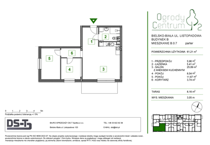 Mieszkanie w inwestycji: Ogrody Centrum 2
