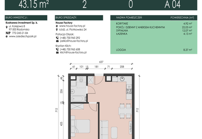 Mieszkanie w inwestycji: Osiedle City Park