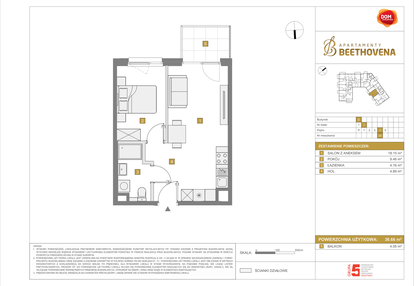 Mieszkanie w inwestycji: Apartamenty Beethovena etap 2