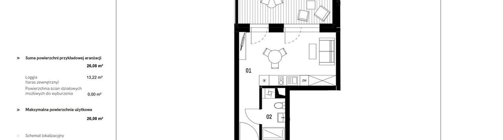 Mieszkanie w inwestycji: VIDOK