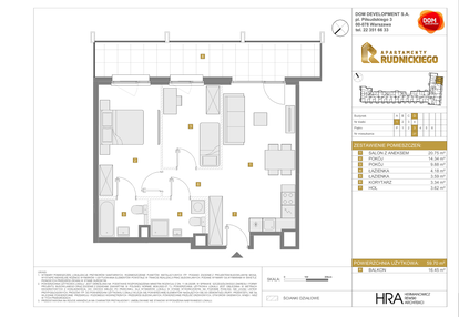 Mieszkanie w inwestycji: Apartamenty Rudnickiego