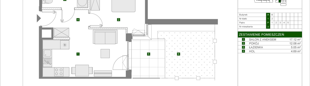 Mieszkanie w inwestycji: Osiedle Urbino etap 4.1