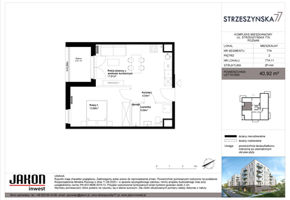 Mieszkanie w inwestycji: Strzeszyńska 77