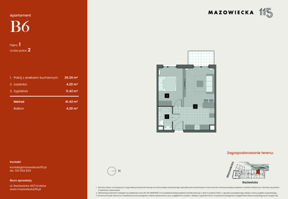 Mieszkanie w inwestycji: Mazowiecka 115